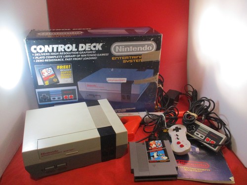 Nintendo nes console system - console,