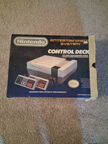 Nes control deck with original - deck,