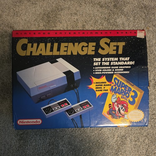 Nintendo nes challenge set - set, w/