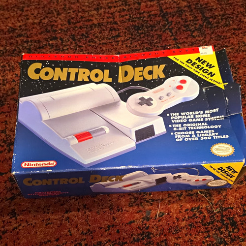 Nintendo control deck nes - nintendo,