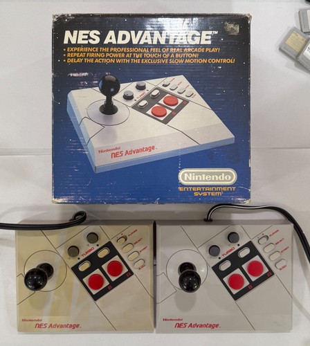 Nes advantage controllers - nes,