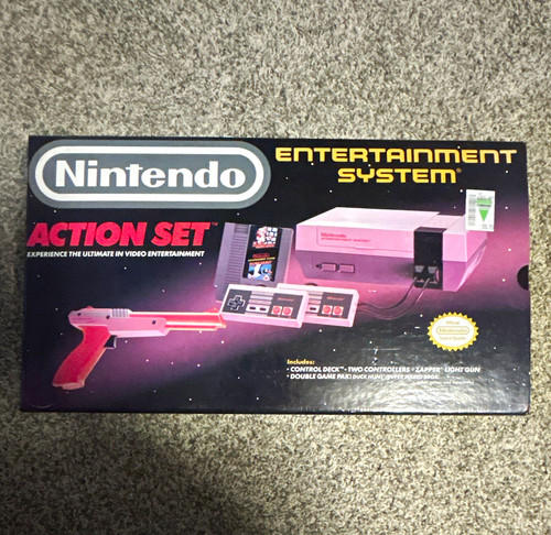 Nintendo nes action set - nes,