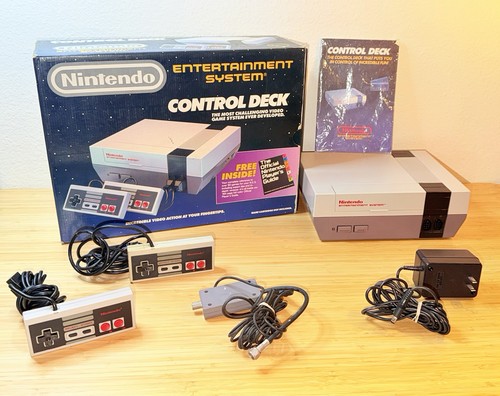 Vtg 1987 nes nintendo control - nintendo,